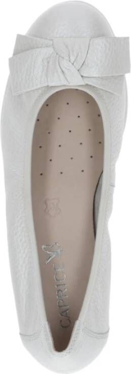 Caprice Beige Casual Closed Ballerinas Beige Dames