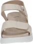 Caprice Beige Casual Open Platte Sandalen Beige Dames - Thumbnail 5