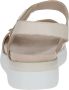 Caprice Beige Casual Open Platte Sandalen Beige Dames - Thumbnail 6