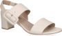 Caprice Beige Casual Open Platte Sandalen Beige Dames - Thumbnail 4