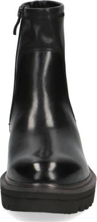 Caprice black casual closed booties Zwart Dames