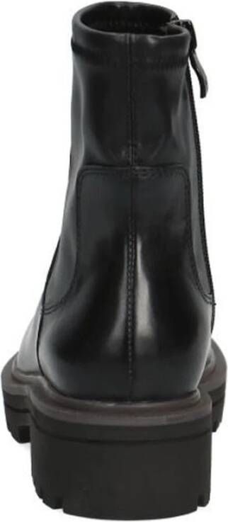 Caprice black casual closed booties Zwart Dames