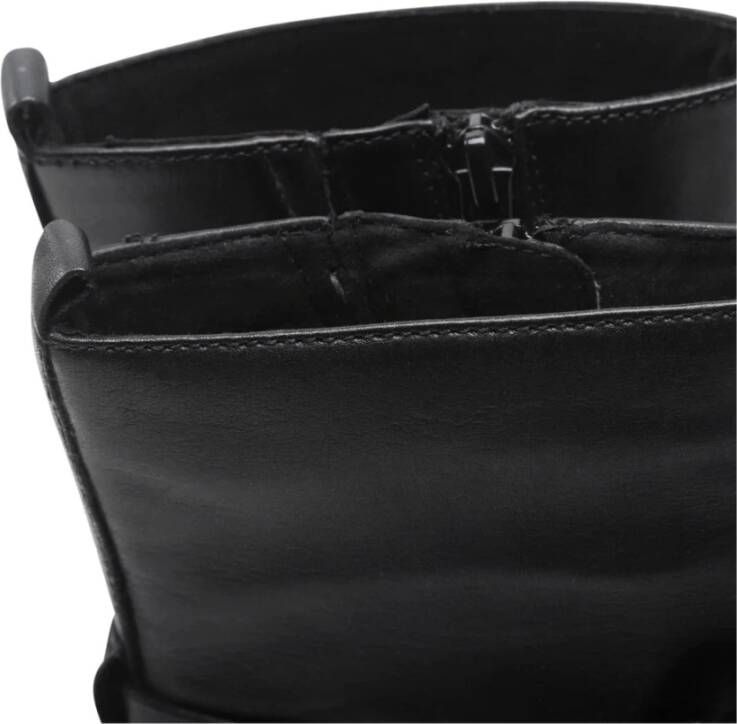 Caprice black casual closed booties Zwart Dames