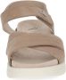 Caprice Bruin Suède Casual Open Sandalen Brown Dames - Thumbnail 6