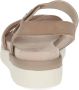 Caprice Bruin Suède Casual Open Sandalen Brown Dames - Thumbnail 7