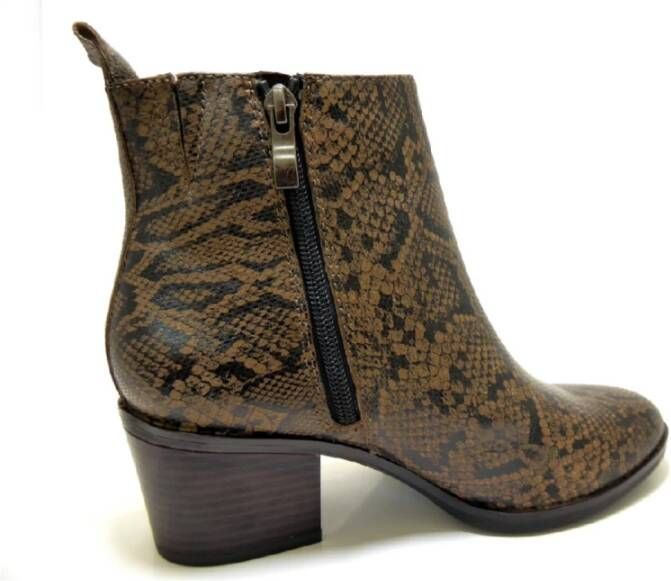 Caprice Bruine Enkellaars Brown Dames