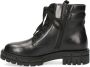 Caprice Zwarte Leren Veterschoenen Black Dames - Thumbnail 5
