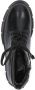 Caprice Zwarte Leren Veterschoenen Black Dames - Thumbnail 6