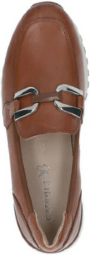 Caprice Comfortabele Slipper in cognac