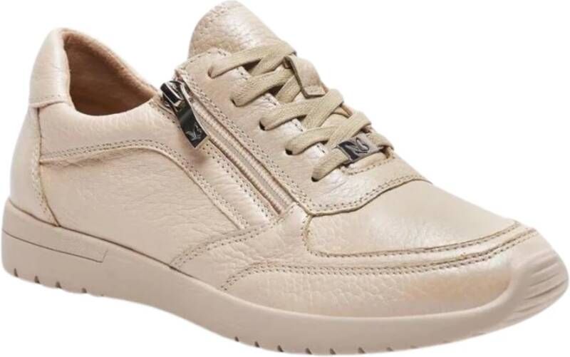 Caprice Crème platte schoenen Elegante stijl Beige Dames