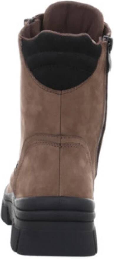 Caprice Dames Veterschoenen in Taupe