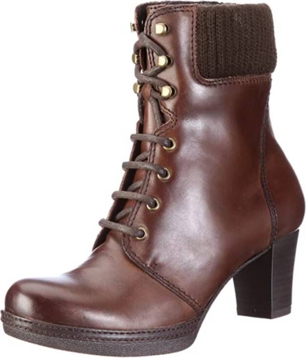 Caprice Donkerbruine Stijlvolle Schoenen Brown Dames