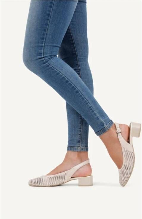 Caprice Elegante Beige Business Schoenen