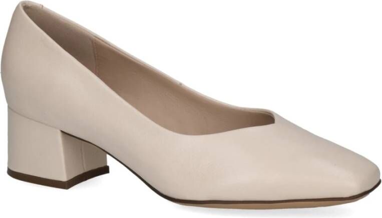 Caprice Elegante Beige Gesloten Formele Zakelijke Schoenen Beige Dames