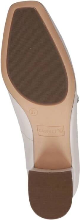 Caprice Elegante Beige Gesloten Formele Zakelijke Schoenen Beige Dames