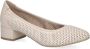 Caprice Elegante Beige Gesloten Formele Zakelijke Schoenen Beige Dames - Thumbnail 4