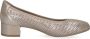 Caprice Elegante Metallic Gesloten Formele Schoenen Beige Dames - Thumbnail 5