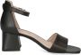 Caprice Elegante Zwarte Open Platte Sandalen Black Dames - Thumbnail 4