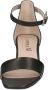 Caprice Elegante Zwarte Open Platte Sandalen Black Dames - Thumbnail 6