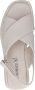 Caprice Beige Leren Platte Sandalen Beige Dames - Thumbnail 5