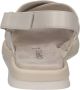 Caprice Beige Leren Platte Sandalen Beige Dames - Thumbnail 6