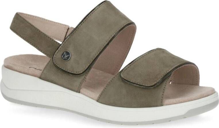 Caprice Flat Sandals Groen Dames