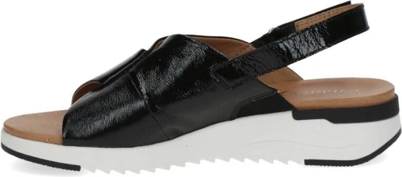 Caprice Flat Sandals Zwart Dames