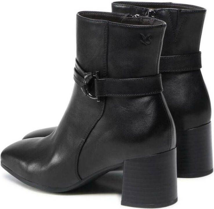 Caprice Heeled Boots Zwart Dames