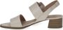 Caprice High Heel Sandals Beige Dames - Thumbnail 3