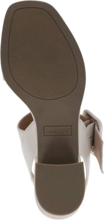 Caprice High Heel Sandals Beige Dames