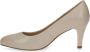 Caprice Beige Leren Business Pumps Beige Dames - Thumbnail 3