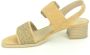 Caprice Raffia Sandaal in Kamelstijl - Thumbnail 2