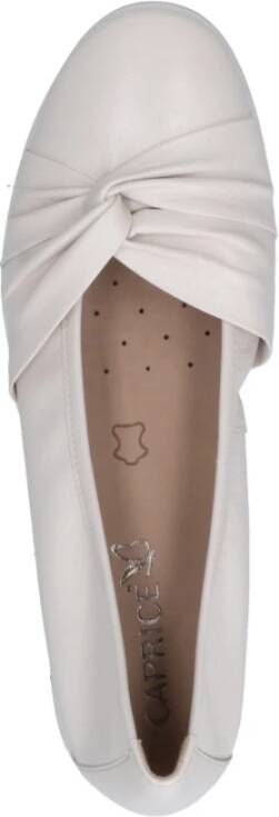 Caprice white casual closed Ballerinass