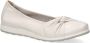 Caprice white casual closed Ballerinass White Dames - Thumbnail 10