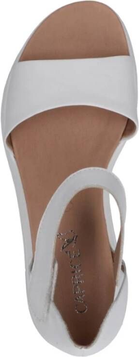 Caprice white casual open sandals Wit Dames