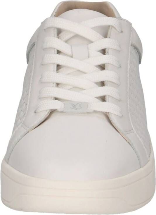 Caprice Witte Nappa Sneakers voor Vrouwen White Dames