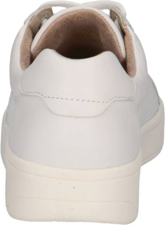 Caprice Witte Nappa Sneakers voor Vrouwen White Dames