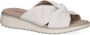 Caprice Witte Open Casual Slippers Vrouwen White Dames - Thumbnail 4