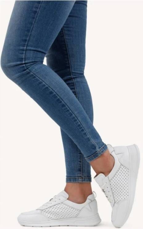 Caprice Witte Sneakers voor Vrouwen