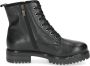 Caprice Zwarte Casual Gesloten Booties Vrouwen Black Dames - Thumbnail 5