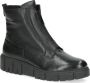Caprice Zwarte Casual Gesloten Booties Vrouwen Black Dames - Thumbnail 4