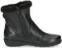Caprice Zwarte Casual Gesloten Booties Vrouwen Black Dames - Thumbnail 5