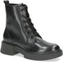 Caprice Zwarte Casual Gesloten Booties Vrouwen Black Dames - Thumbnail 4