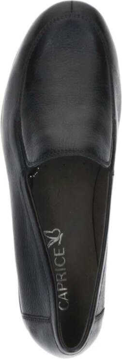 Caprice Zwarte Gesloten Loafers voor Dames