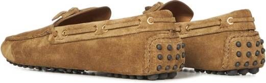 Car Shoe Beige Loafer Schoenen Klassieke Stijl