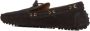 Car Shoe Ebony Suède Bootschoenen Black Heren - Thumbnail 7