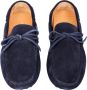 Car Shoe Leren Loafers voor Warm Weer Blue Heren - Thumbnail 4