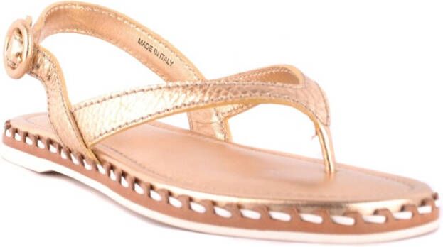 Car Shoe Sandalen kdy88l Geel Dames