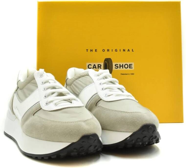 Car Shoe Sneakers Beige Dames