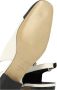 Carel Zwarte Dubbele Band Slingback Puntige Neus Beige Dames - Thumbnail 15